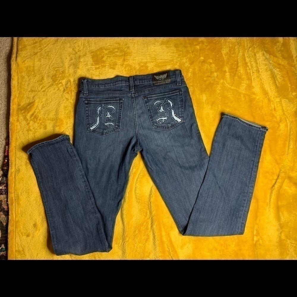 Rock & Republic Women's Stella Straight Jeans Size 27​​​​​​​​​​​​​​​​​​​​​​​​​​ - Picture 6 of 9